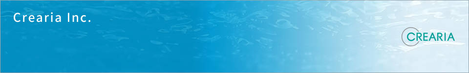 Crearia Inc. Crearia has evolved with its construction consultant businesses specialized in water-related area from upper reach of river to estuary or branching bay centering on dam.